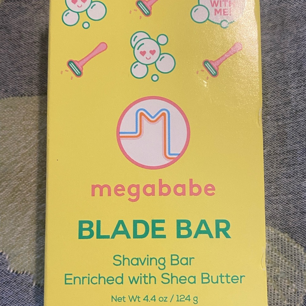 Megababe Blade Bar Shaving Bar Shea Butter 4.4 oz